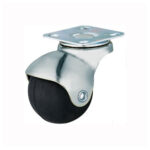 Rueda Goma Bola - Base Giratoria